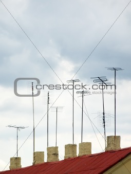 Antennas On Roof