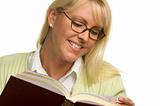 Attractive Woman Reading