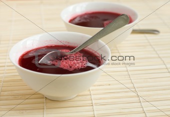 homemade raspberry jelly